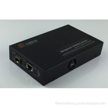 10G Ethernet Fiber-To-Copper Media Converter Standalone